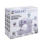 Швейная машина Galaxy LINE GL 6500, 9 Вт, 12 видов строчки, автомат, белая - фото 51319324