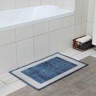 Коврик для дома Доляна «По-домашнему», 50×80 см, синий - Фото 8
