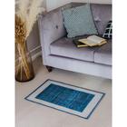 Коврик для дома Доляна «По-домашнему», 50×80 см, синий - Фото 7