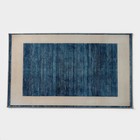 Коврик Доляна «По домашнему» , 60×100 см, цвет синий - фото 1239573