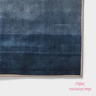 Коврик Доляна «Нега», 60×100 см, цвет серый - Фото 3