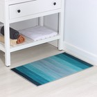 Коврик для ванной Доляна «Лазурный», 50×80 см, синий - Фото 6