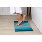 Коврик для ванной Доляна «Лазурный», 50×80 см, синий - Фото 9