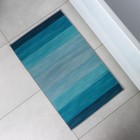 Коврик для ванной Доляна «Лазурный», 50×80 см, цвет синий - Фото 10