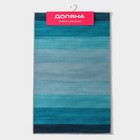 Коврик для ванной Доляна «Лазурный», 50×80 см, цвет синий - Фото 7