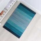 Коврик для ванной Доляна «Лазурный», 50×80 см, синий - Фото 7