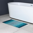 Коврик для ванной Доляна «Лазурный», 50×80 см, цвет синий - Фото 8