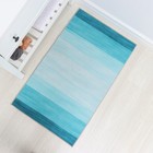 Коврик Доляна «Лазурный», 60×100 см, синий - Фото 7