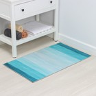 Коврик Доляна «Лазурный», 60×100 см, синий - Фото 6