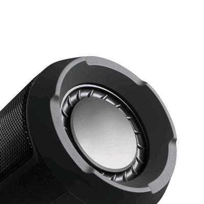 Портативная колонка Ginzzu GM-894B, 6Вт, FM, AUX, microSD, USB, BT4.2, 1200мАч, черный