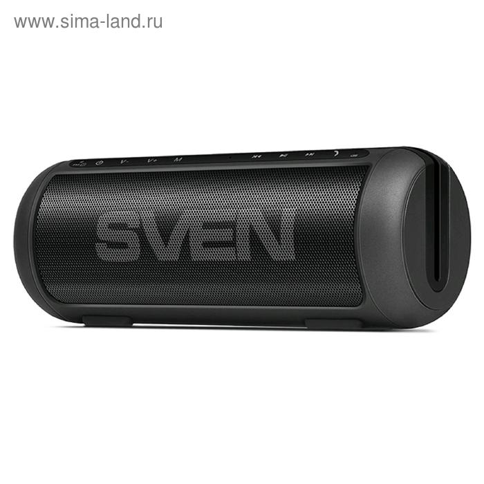 Портативная колонка Sven PS-250BL 10Вт, FM, AUX, microSD, USB Bluetooth, 2200мАч, чёрный - Фото 1