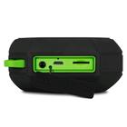 Портативная колонка Sven PS-77 5Вт, FM, AUX, microSD, Bluetooth, 600мАч, черно-зеленый - Фото 2