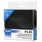 Портативная колонка Sven PS-85 5Вт, FM, AUX, microSD, USB, Bluetooth, 600мАч, черный - Фото 7