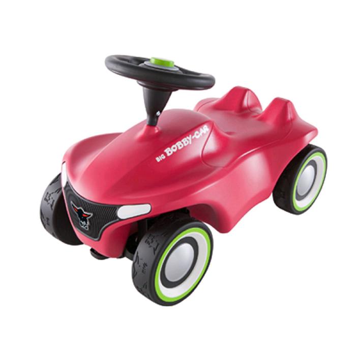 Детская машинка-каталка BIG Bobby Car Neo, розовая - Фото 1