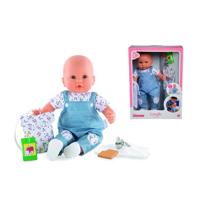 Кукла в наборе Corolle «Малышка идет в детский сад с ароматом ванили», 5 акс., 36 см - Фото 1