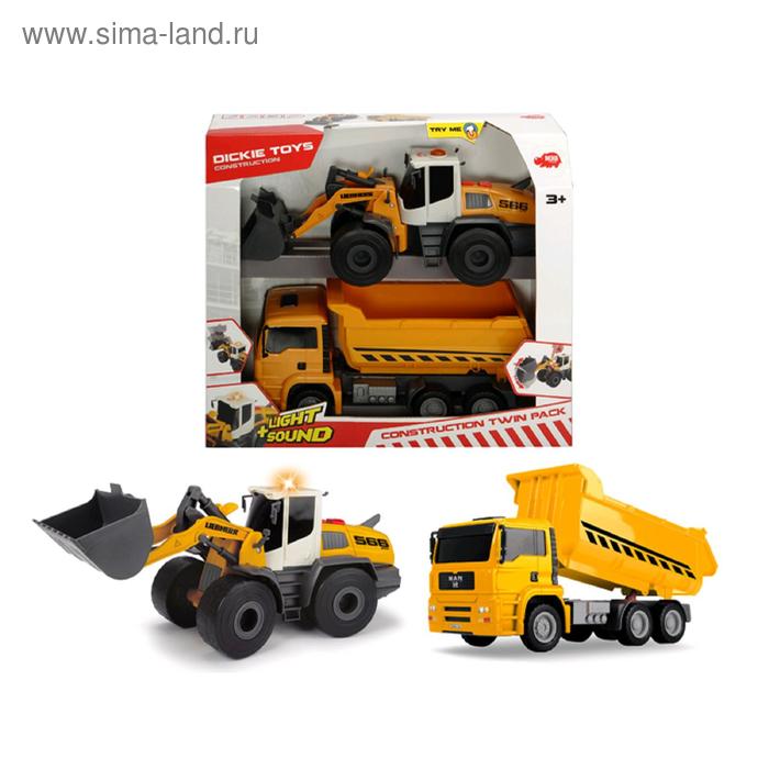 Набор Construction Twin Pack 30 см, свет/звук