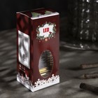 Светодиодная фигура «Золотистый фонарь со свечкой» 5.5 × 13 × 5.5 см, пластик, батарейки AG13х3 (в комплекте), свечение тёплое белое - Фото 4