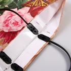 Пакет «Париж с розами», полиэтиленовый с пластиковой ручкой, 37×35 см, 90 мкм - Фото 2