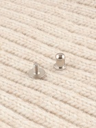 Бирка с кнопкой Hand made, 8×1.5 см, 10 шт., серая - Фото 6