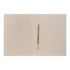 Скоросшиватель «Дело», 440 г/м², белый, немелованный, пробитый, до 200 л - Фото 5