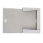 Папка д/бумаг А4, на завязках, Calligrata, 250 г/м2, до 200л, белая, картон немелованный - Фото 6