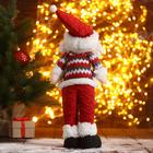 Мягкая игрушка "Дед Мороз-пузатик" 12х40 см, красный - Фото 3