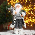 Дед Мороз под ёлку «Зимнее волшебство. Новогодняя игрушка в тулупе», 45 см - Фото 1