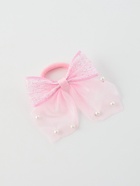Бант для волос на резинке «Бантик Лили воздушный», 8×7 см, розовый - Фото 6