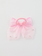 Бант для волос на резинке «Бантик Лили воздушный», 8×7 см, розовый - Фото 7