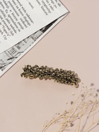 Заколка - автомат для волос «Ажурные веточки», 2.3×8.5 см, золото - Фото 4