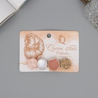 Заколка - автомат для волос «Гроссо», 1.7×7 см, бежевая - Фото 4