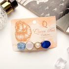 Заколка - автомат для волос «Гроссо», бусинка, 1.7×7 см - фото 58087666