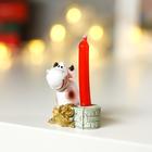 Сувенир полистоун подсвечник со свечой "Коровка Пятнушка" МИКС 3,8х4,5 см (комплект 12 шт) - фото 21107659