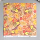 Бумага для скрапбукинга "Mr.Painter" 30.5x30.5 см "Сны листопада №6" 190 г/кв.м - Фото 1