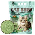 Наполнитель для кошачьих туалетов Cat Step Tofu Green Tea 6L, растительный комкующийся - Фото 1