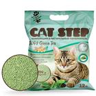 Наполнитель для кошачьих туалетов Cat Step Tofu Green Tea 12L, растительный комкующийся - Фото 1