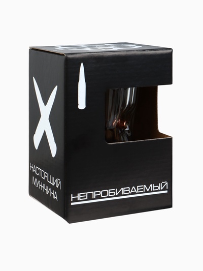 Стакан гранёный непробиваемый «Характер», 250 мл