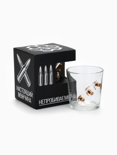 Стакан для виски «Непробиваемый», 250 мл
