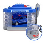 Парковка-автомойка «Полицейский участок» с машинкой и рацией, световые и звуковые эффекты - Фото 4