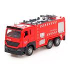 Парковка - гараж «Пожарная часть» с машинкой и рацией, световые и звуковые эффекты, МИКС - Фото 7