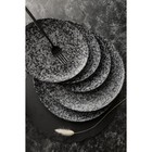 Блюдо фарфоровое для подачи Magistro «Гранит», 20×17 см - Фото 5