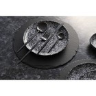 Блюдо фарфоровое для подачи Magistro «Гранит», d=20 см - Фото 7