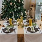 Блюдо для подачи Magistro Pietra lunare, d=27 см, фарфор, чёрное - Фото 9