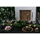 Блюдо для подачи Magistro Pietra lunare, 27.5×27.5 см, фарфор, чёрное - Фото 12