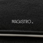Блюдо фарфоровое для подачи Magistro "Pietra lunare", 33,5×24×1,5 см, цвет чёрный - фото 4311367