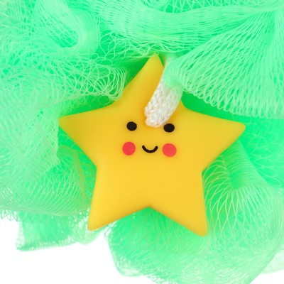 Мочалка детская для купания «Звездочка»
