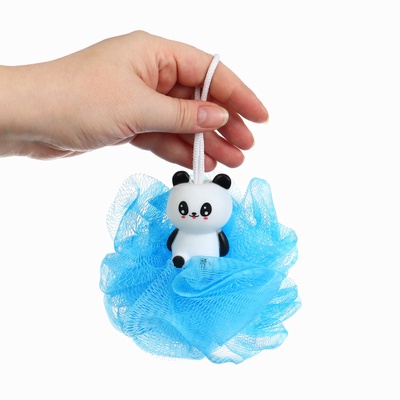 Игрушка-мочалка для купания, детская «Панда»