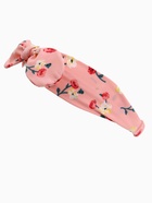 Повязка на голову для мамы и дочки M&B «Family look: цветы» 2 шт., розовый - Фото 6