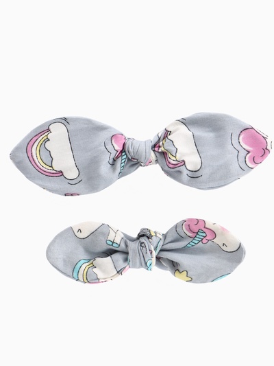 Повязка на голову для мамы и дочки M&B «Family look» 2 шт., МИКС