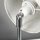 Лампа настольная 16012/1 E14 40 Вт дерево-хром 12.5×12.5×42 см - Фото 7